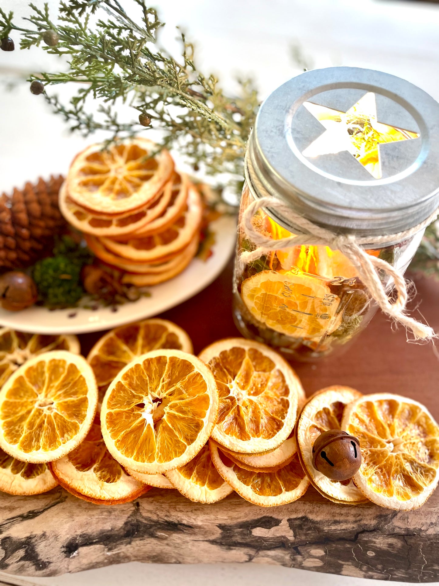 Dried Baked Orange Fruit Slices