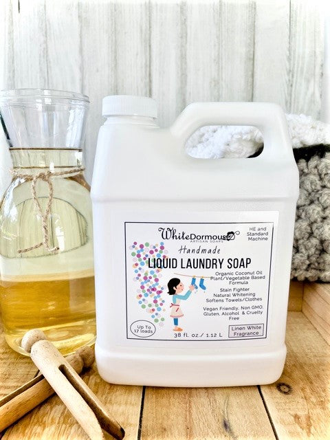 Liquid Laundry Soap Linen White Fragrance