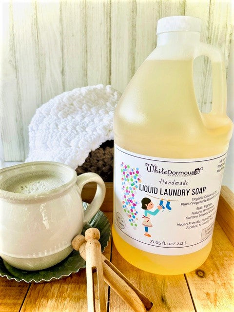 Liquid Laundry Soap Linen White Fragrance