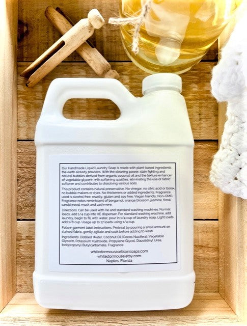 Liquid Laundry Soap Linen White Fragrance