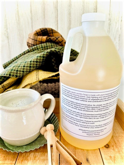 Liquid Laundry Soap Linen White Fragrance